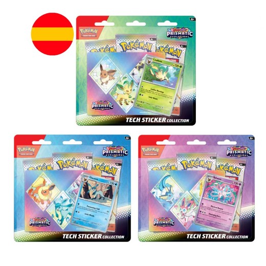 Tech Sticker Evoluciones Prismáticas | POKÉMON | Español